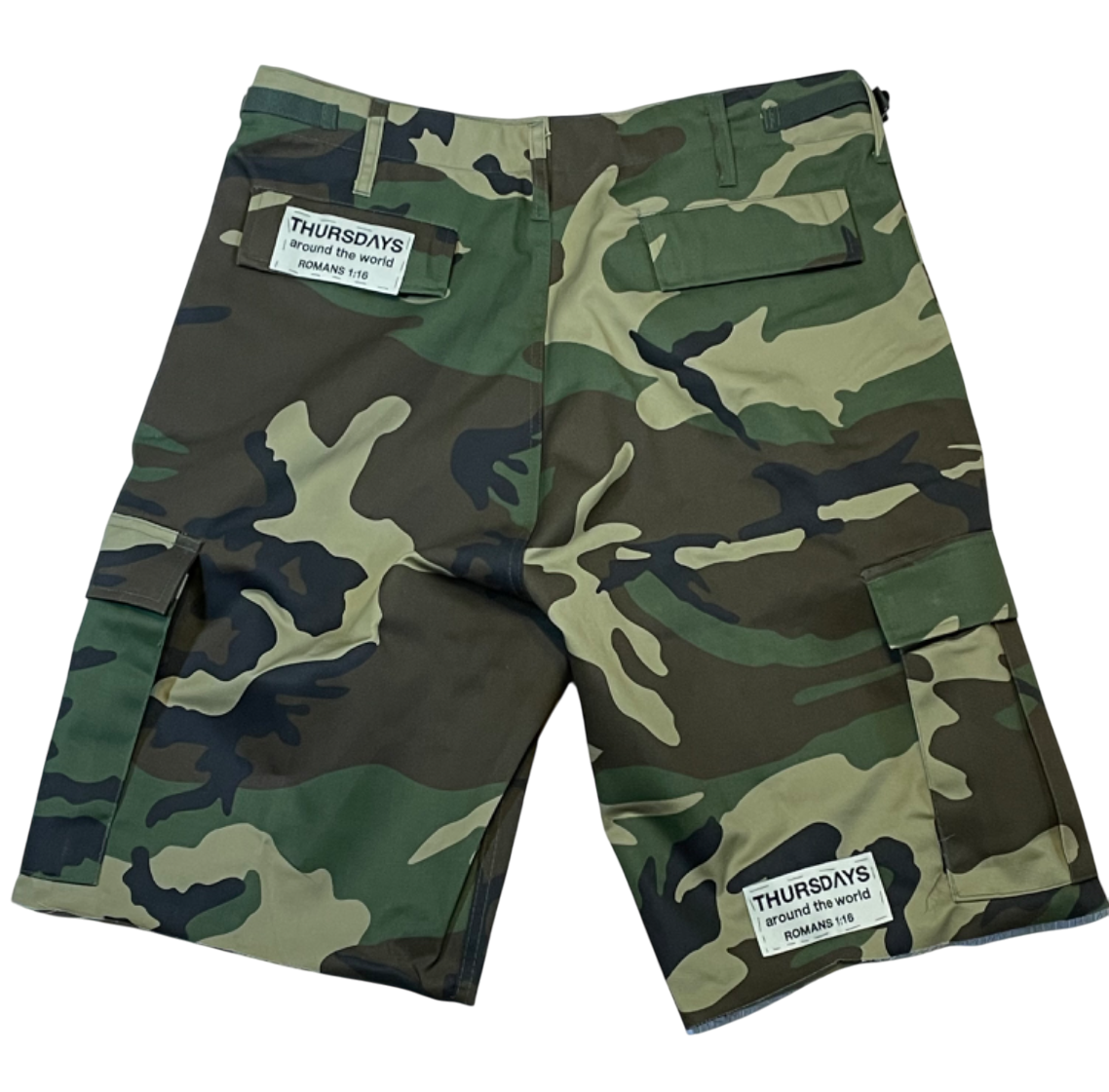 CAMO SHORTS BRAZIL WITH PATCHES