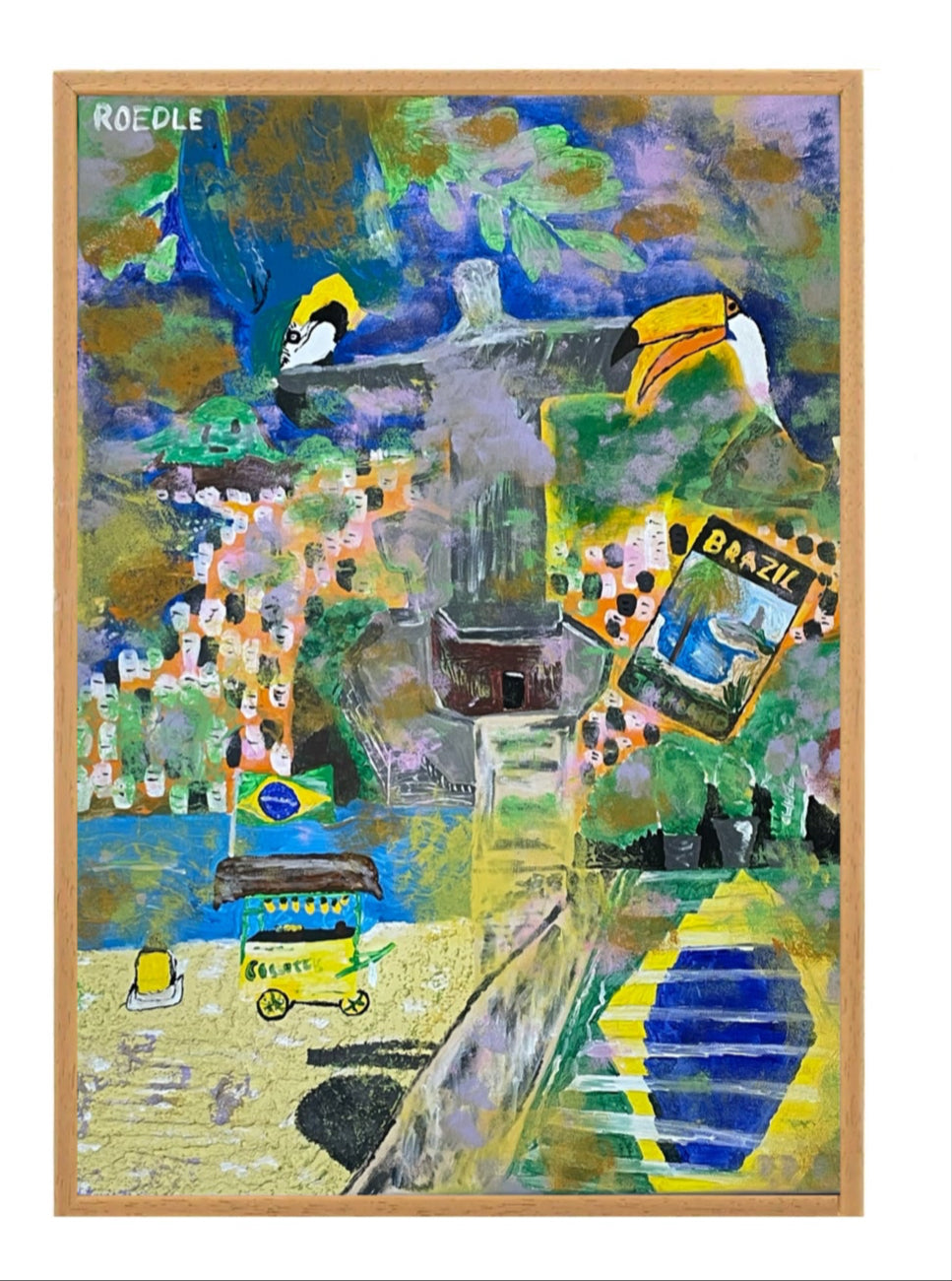DIA NO BRASIL (50x70cm)