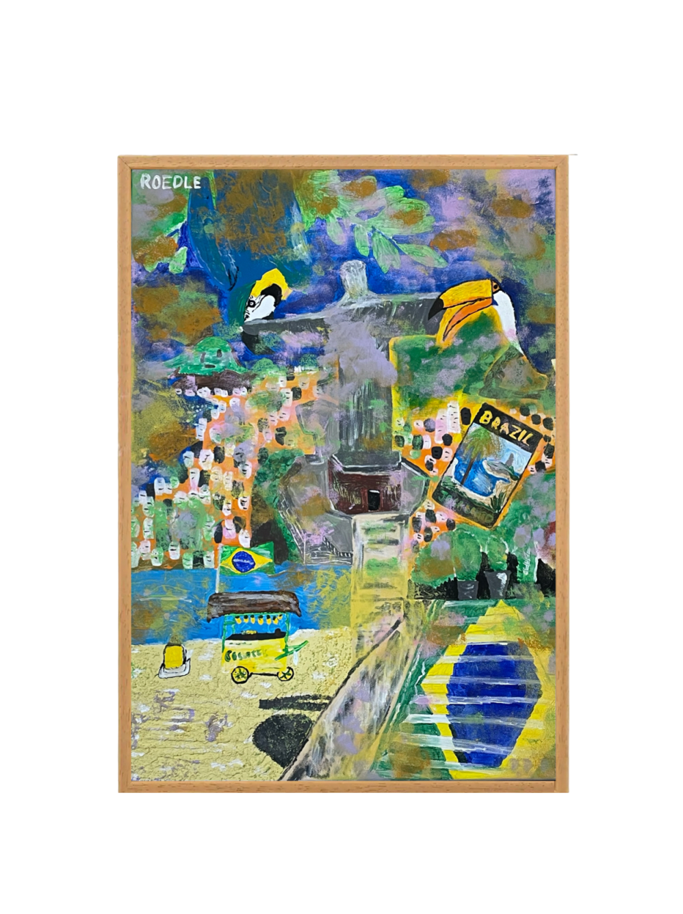 DIA NO BRASIL (50x70cm)