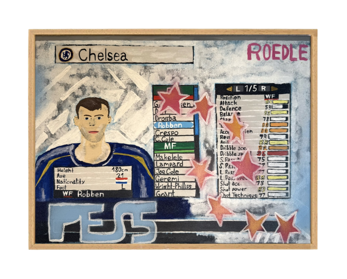 PES5 ROBBEN (30X40CM)
