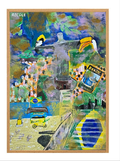 DIA NO BRASIL (50x70cm)