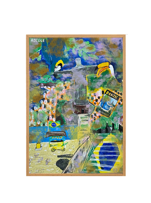 DIA NO BRASIL (50x70cm)