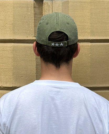 LET THE WORLD SAY AMEN CAP WASHED GREEN