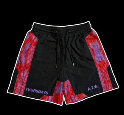 ROADRUNNER SHORTS RED/PURPLE